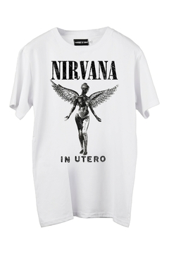 Remera Nirvana In Utero B&W (Nevada,Negra o Blanca) en internet