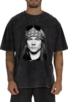 Remera Axl Roses Face (Oversize Nevada)