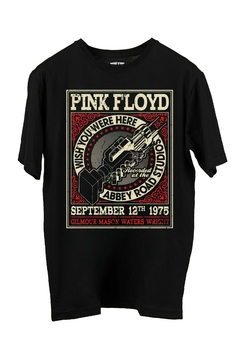 Remera Pink Floyd - Abbey Road Studios 1975 (Nevada o Negra) - comprar online