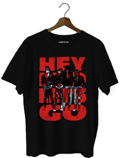 Remera Ramones - Hey Ho! Let's Go!(Nevada,Negra o Blanca) - comprar online