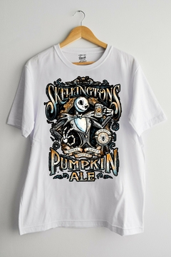 Remera Jack Skellington (Nevada, Negra o Blanca) en internet