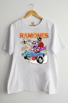 Remera Ramones - Mexico (Nevada, Negra o Blanca) en internet
