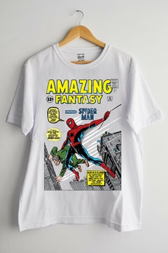 Remera Spiderman Comics (Nevada, Negra o Blanca) en internet