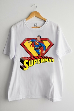 Remera Superman (Nevada, Negra o Blanca) en internet