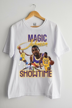 Remera Magic Johnson (Nevada, Negra o Blanca) en internet