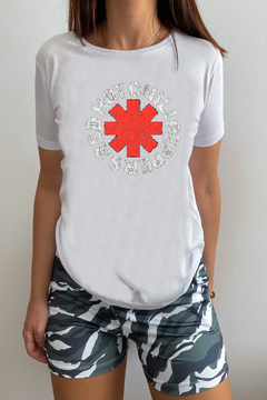 Remera Red hot Chili Peppers (Mujer) (Nevada, negra o blanca) en internet