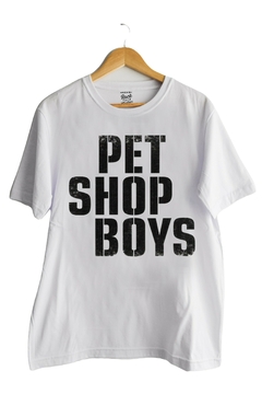 Remera Pet Shop Boys (Nevada, Negra o Blanca) - comprar online