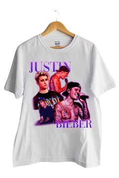 Remera Justin Bieber (Nevada,Negra o Blanca) - comprar online