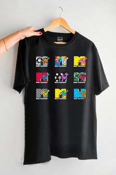 Remera MTV (Nevada, Negra o Blanca) - comprar online