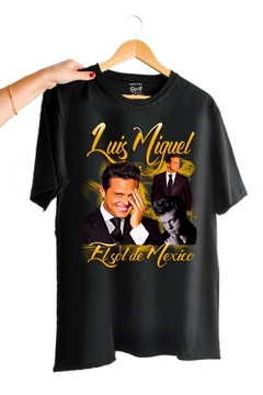 Remera Luis Miguel (Nevada, Negra o Blanca) - comprar online