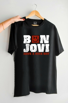 Remera Bon Jovi - Have a nice day (Nevada, Negra o Blanca) - comprar online