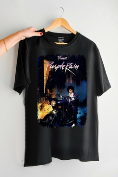 Remera Prince - Purple Rain (Nevada,Negra o Blanca) - comprar online