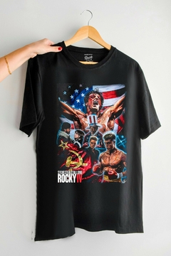 Remera Rocky IV (Nevada, Negra o Blanca) en internet