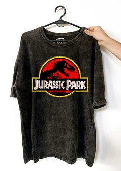 Remera Jurassic Park (Nevada, Negra o Blanca)