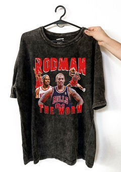 Remera Rodman (Nevada, Negra o Blanca)