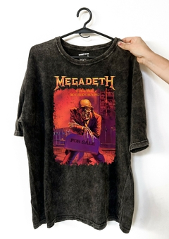 Remera Megadeth - Peace Sells (Nevada,Negra o Blanca)