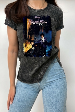 Remera Prince - Purple Rain (Nevada)