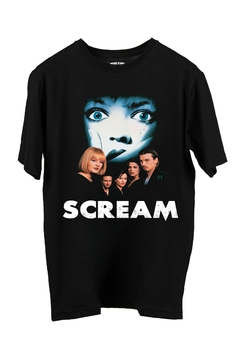 Remera Scream 1 (Nevada o Negra) - comprar online