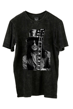 Remera Slash Guitar Face (Nevada o Negra)