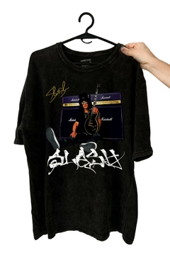 Remera Slash Marshall (Nevada o Negra)