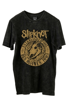 Remera Slipknot - Des Moines Iowa (Nevada,Negra o Blanca)