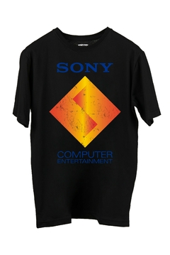 Remera Sony Logo Retro (Nevada, Negra o Blanca) - comprar online