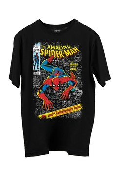 Remera Spiderman - 100th Anniversary (Nevada o Negra) - comprar online