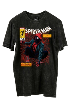 Remera Spiderman - Miles Morales (Nevada,Negra o Blanca)