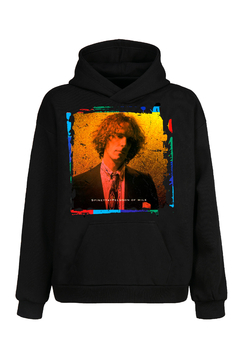 Buzo Hoodie Spinetta - Peluson of milk (Negro)