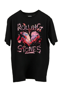 Remera The Rolling Stones 2 Hackney Diamonds (Nevada o Negra) - comprar online