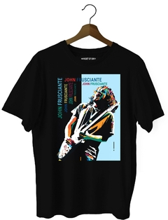 Remera John Frusciante 3 (Nevada o Negra) - comprar online