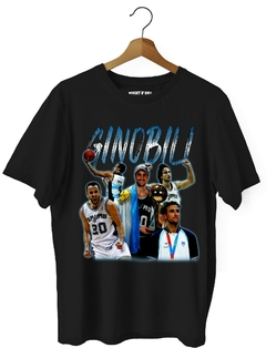 Remera Ginobili (Nevada,Negra o Blanca) en internet