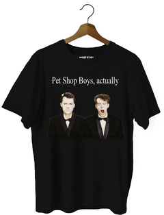 Remera Pet Shop Boys, actually (Nevada, Negra o Blanca) en internet