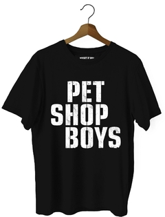 Remera Pet Shop Boys (Nevada, Negra o Blanca) en internet