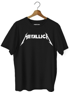 Remera Metallica Black Album - Frente y Espalda (Nevada, Negra o Blanca) - comprar online