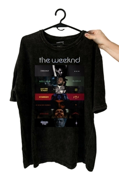 Remera The Weeknd - Frente y Espalda(Nevada o Negra) en internet