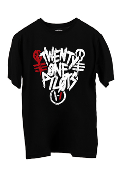 Remera Twenty One Pilots ''2'' (Nevada, Negra o Blanca) - comprar online