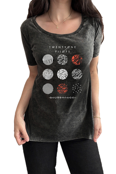 Remera Twenty One Pilots Blurryface (Mujer)