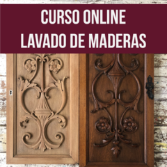 CURSO ONLINE - LAVADO DE MADERAS - comprar online