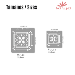 STENCIL CALCAREO STNC025 - LasLupess