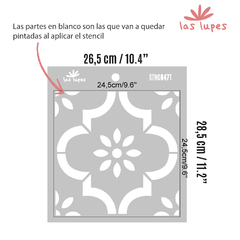 STENCIL CALCAREO STNC047 - comprar online