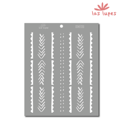 STENCIL PATTERN TRIBAL STNF019