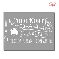 STENCIL STNG066 POLO NORTE