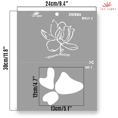 STENCIL STNKT010 Kata Tassi Doble Registro 24x30cm en internet