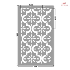 DECO STENCIL PATTERN MARROQUI STNL043N - LasLupess