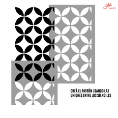 DECO STENCIL STNL054N - ESTRELLA JAPONESA - LasLupess