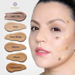 Base de maquillaje Liquid Power Skin - Pecan 30ml - Bitarra Beauty