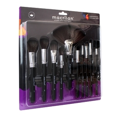 Kit KP9-1B con 10 pinceles para maquillaje Macrilan