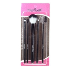 Kit KP5-9 with 5 brushes for Macrilan makeup - Color: Black