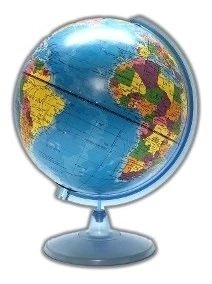 Globo terraqueo 207 20cm.base plastica - comprar online